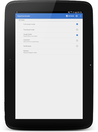 اسکرین شات 6 برنامه EasyDownloader for Instagram™