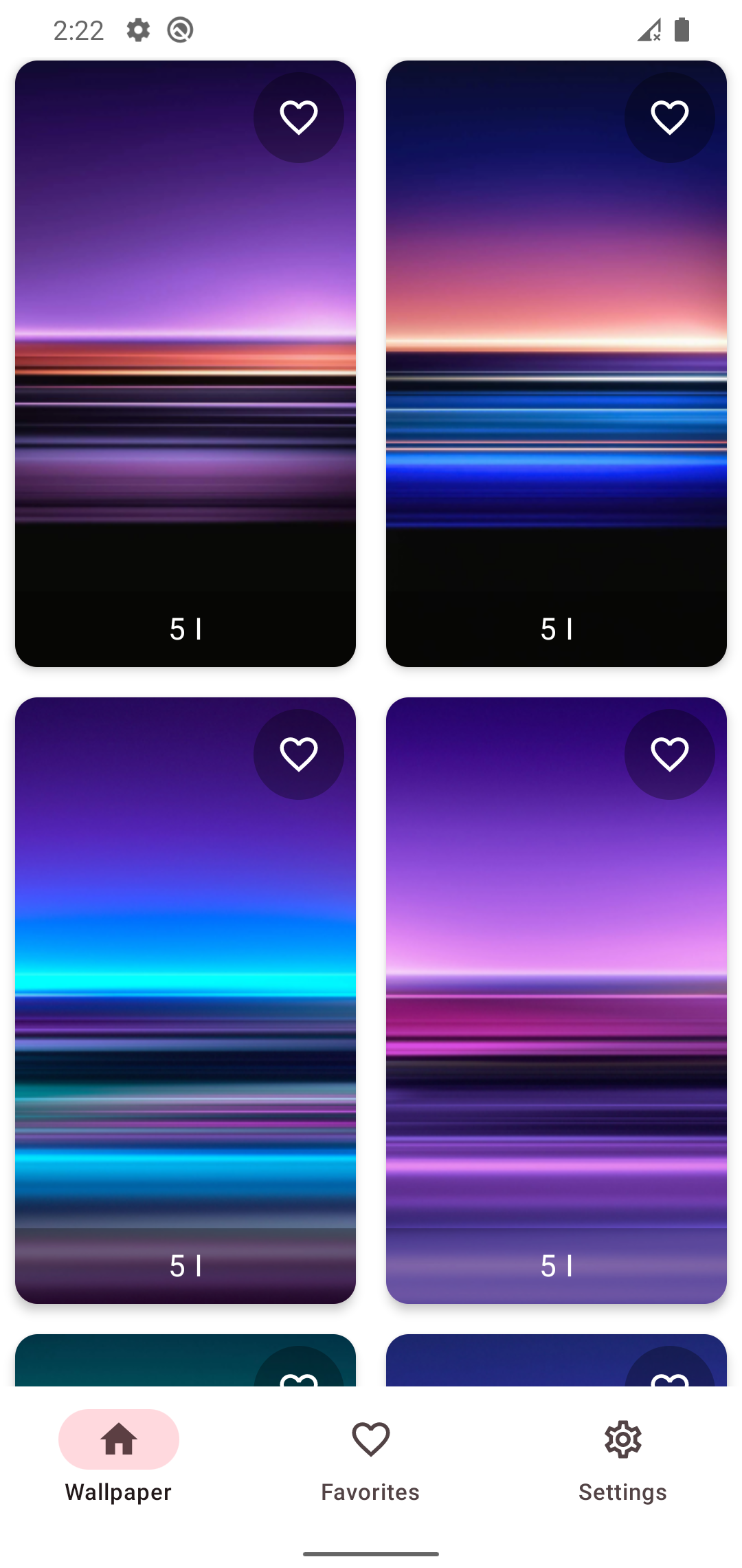 اسکرین شات 2 برنامه Wallpaper for Xperia