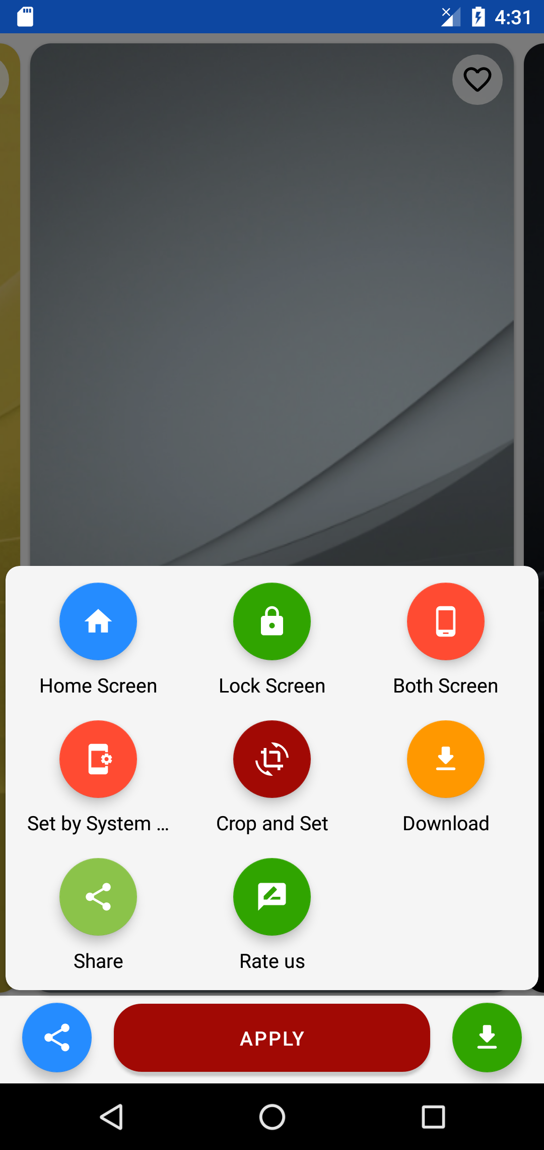 اسکرین شات 4 برنامه Wallpaper for Sony Xperia