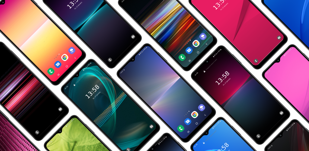 اسکرین شات 1 برنامه Wallpaper for Sony Xperia