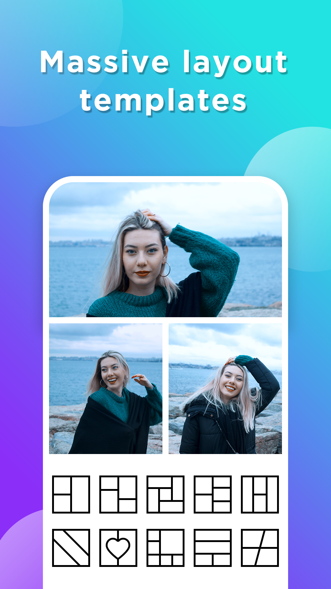 اسکرین شات 1 برنامه Collage Maker - Photo Editor