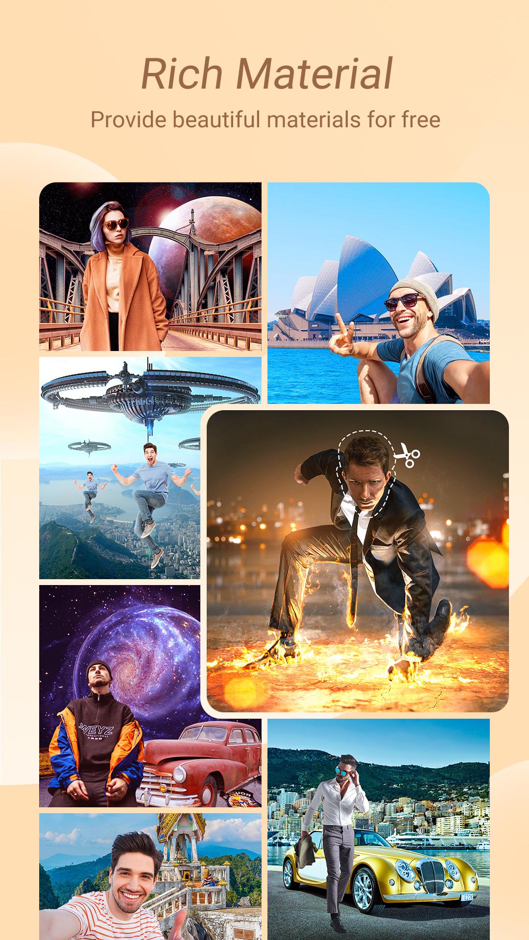 اسکرین شات 2 برنامه Cut Cut: Photo Editor & CutOut