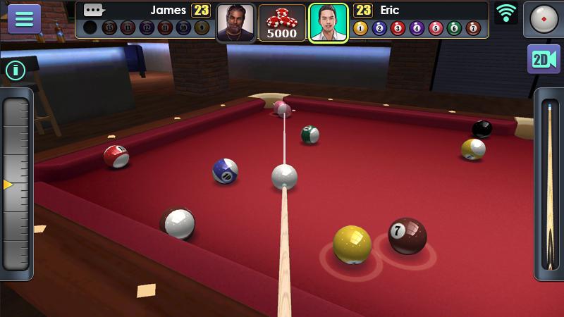 اسکرین شات 3 بازی 3D Pool Ball