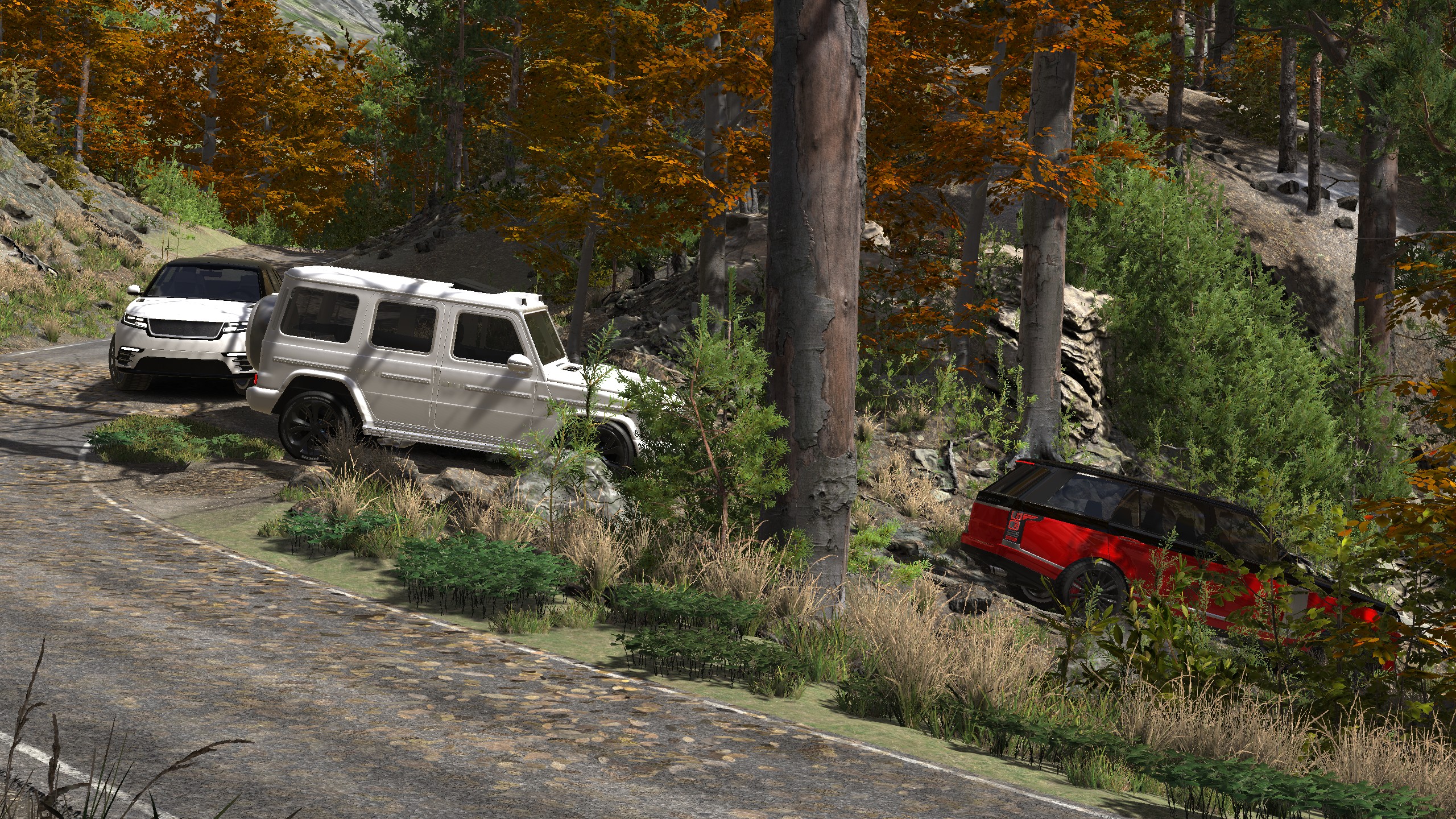 اسکرین شات 2 برنامه Offroad Car Driving Simulator