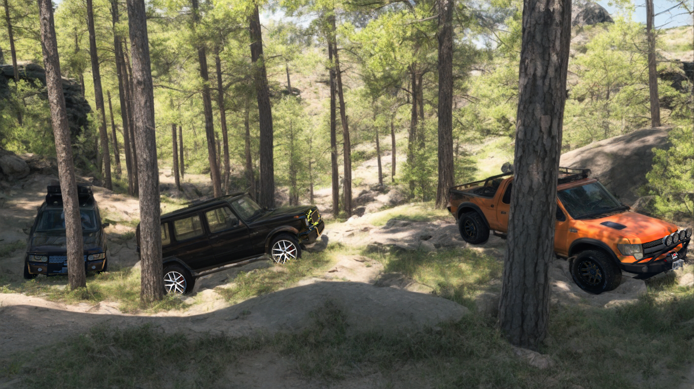 اسکرین شات 7 برنامه Offroad Car Driving Simulator