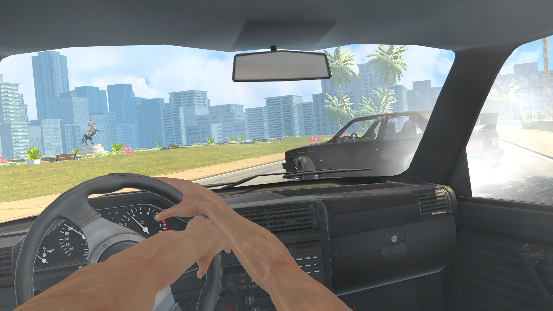 اسکرین شات 3 برنامه E30 Drift Simulator Car Games