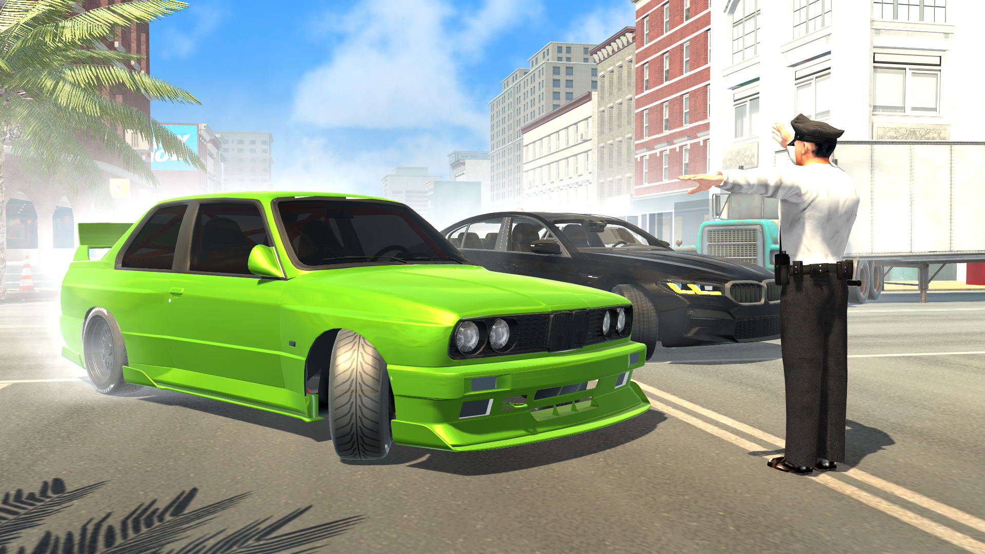 اسکرین شات 4 برنامه E30 Drift Simulator Car Games