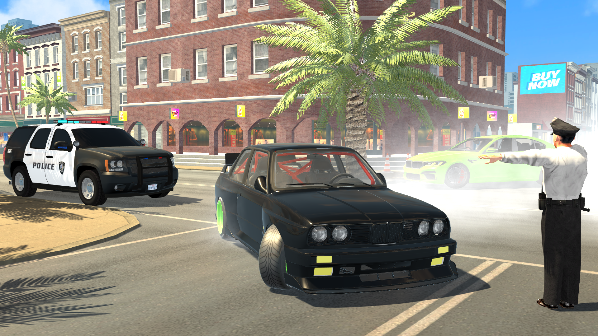 اسکرین شات 5 برنامه E30 Drift Simulator Car Games