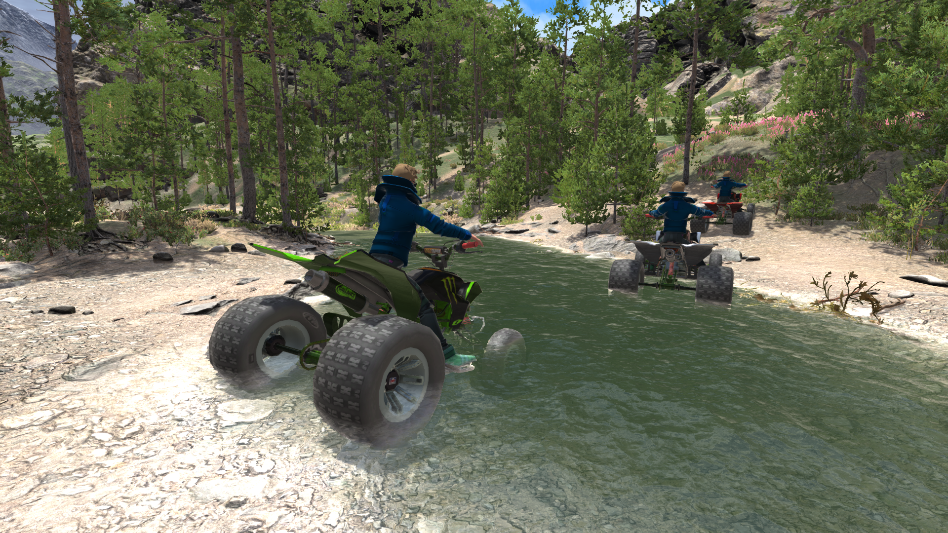 اسکرین شات 1 بازی Offroad Bike Car Game Quad 4x4