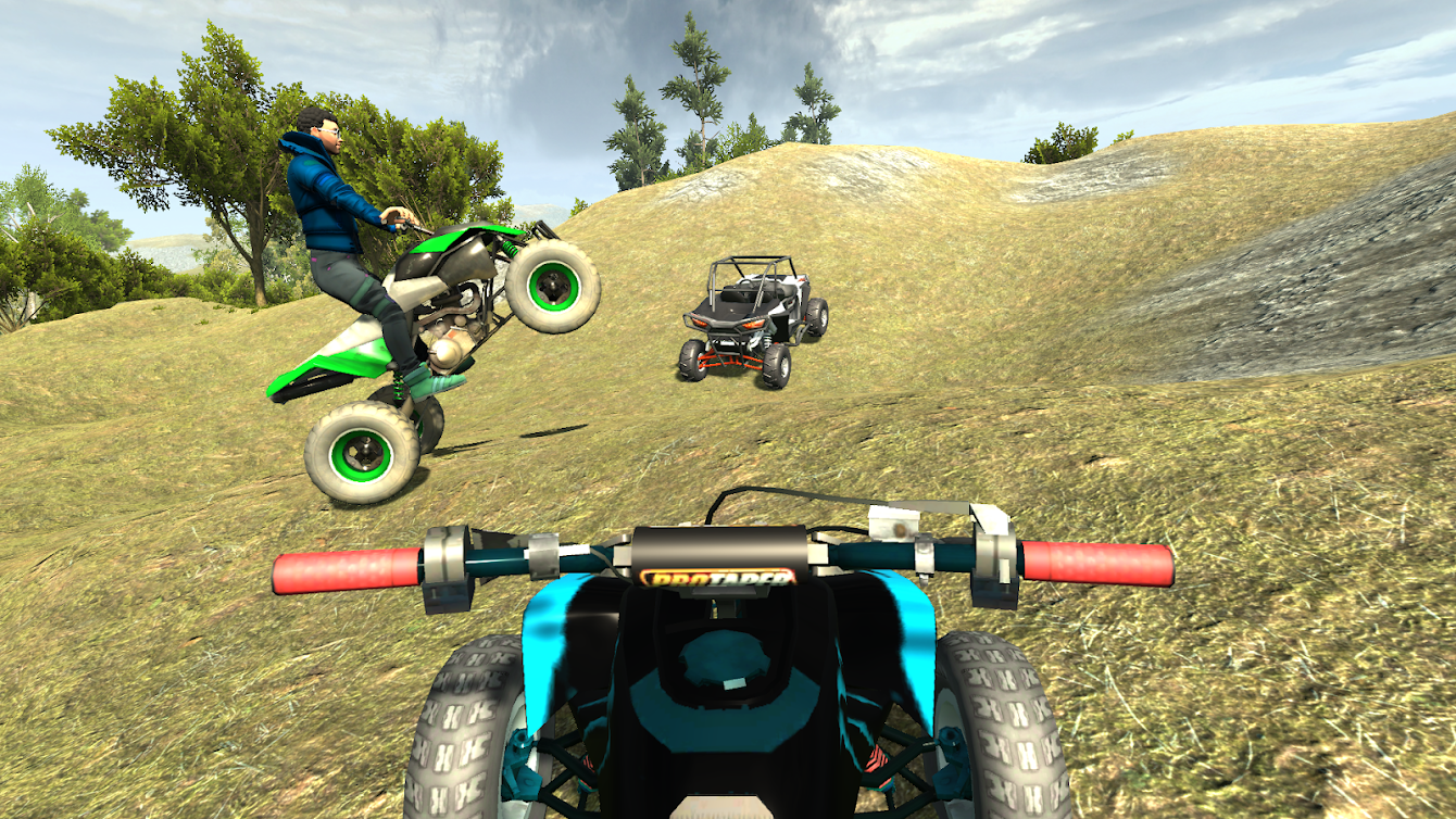 اسکرین شات 5 بازی Offroad Bike Car Game Quad 4x4