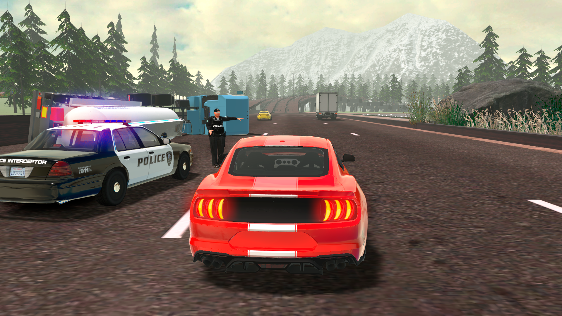 اسکرین شات 6 برنامه Drive Simulator: Traffic Race