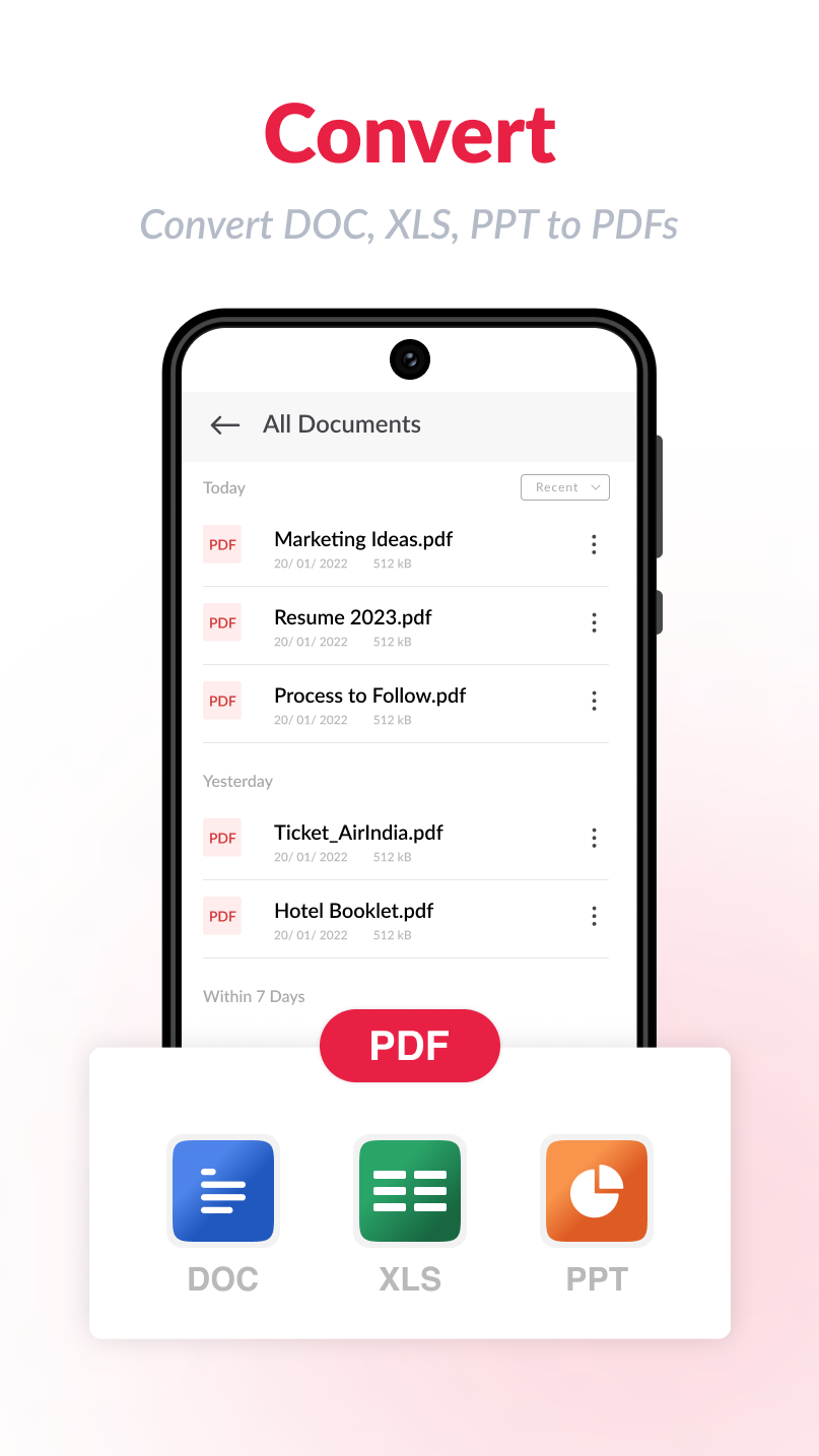 اسکرین شات 3 برنامه PDF text editor - Edit PDF