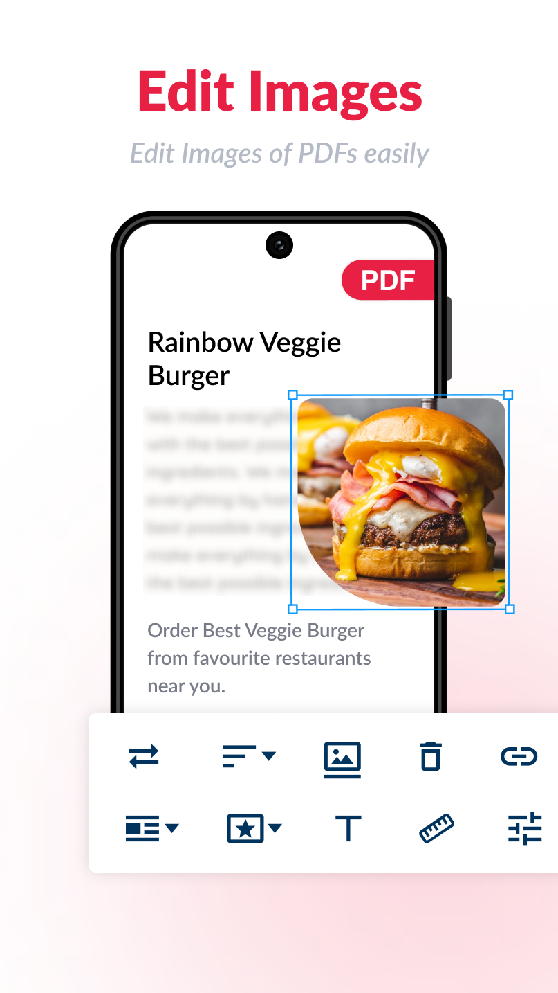 اسکرین شات 2 برنامه PDF text editor - Edit PDF