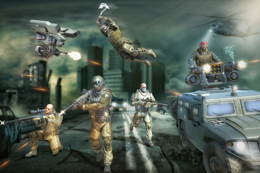 اسکرین شات 2 بازی Country War : Battleground Survival Shooting Games