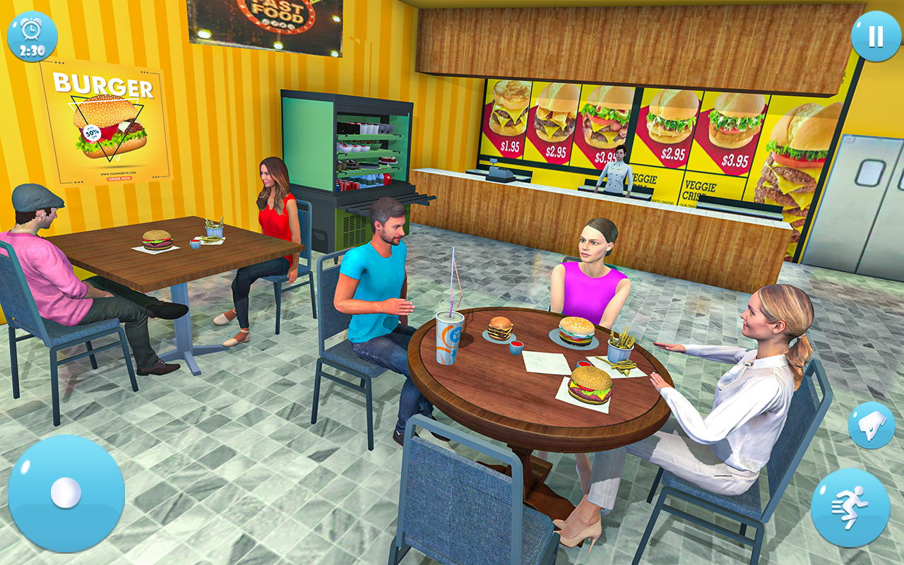 اسکرین شات 1 بازی City Supermarket: Mall Games