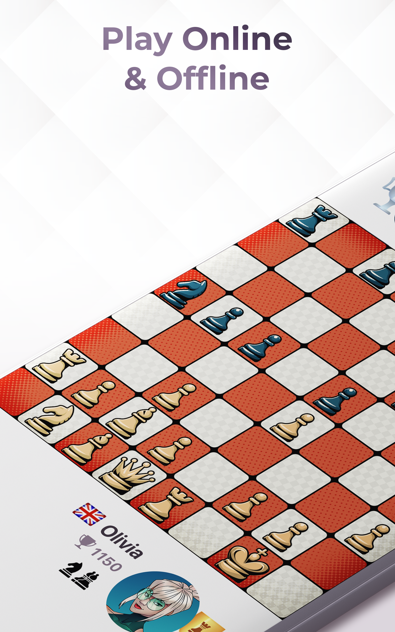 اسکرین شات 1 بازی Chess Royale - Play and Learn