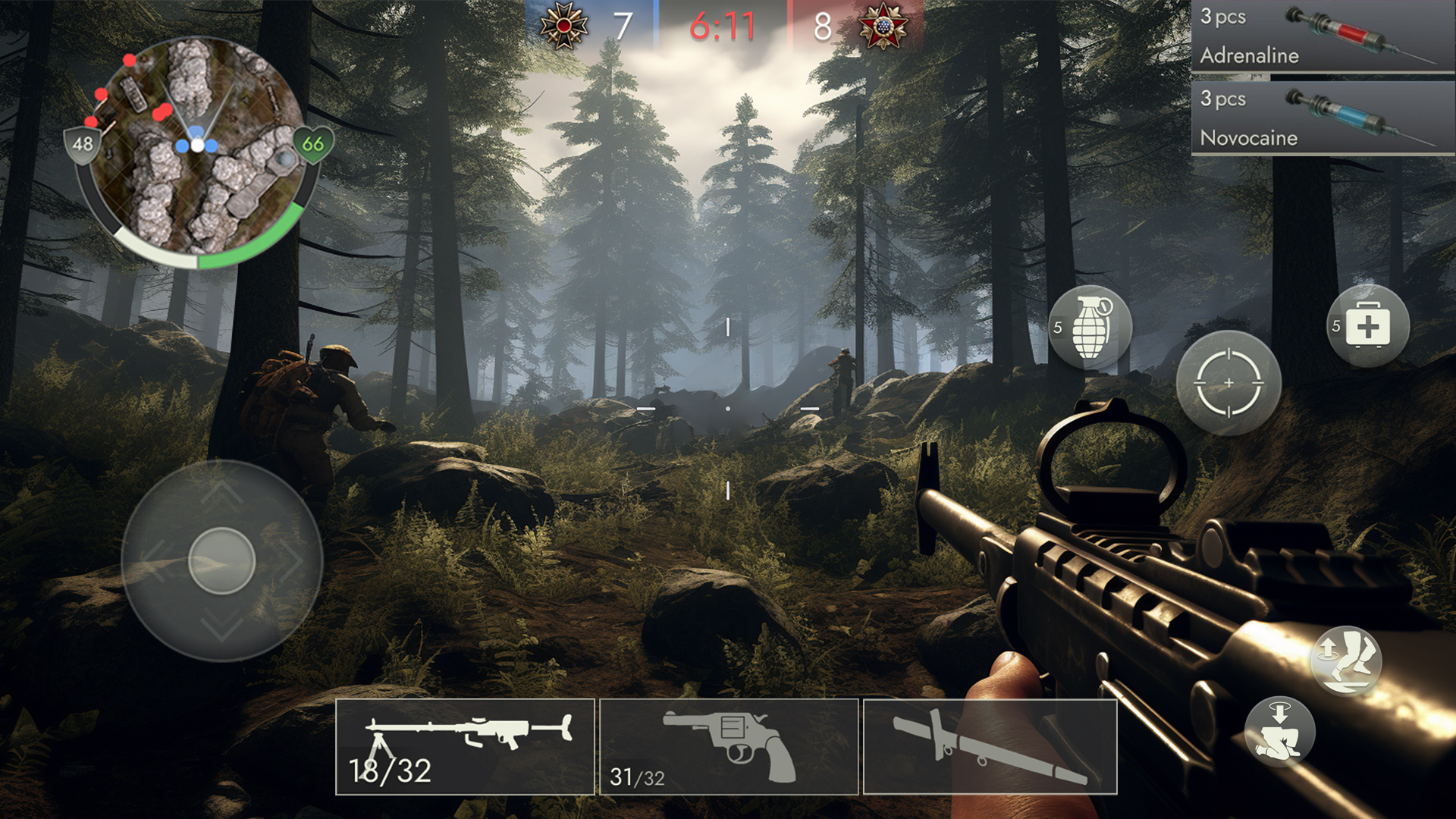 اسکرین شات 2 بازی WW2 Frontline 1942: War Game