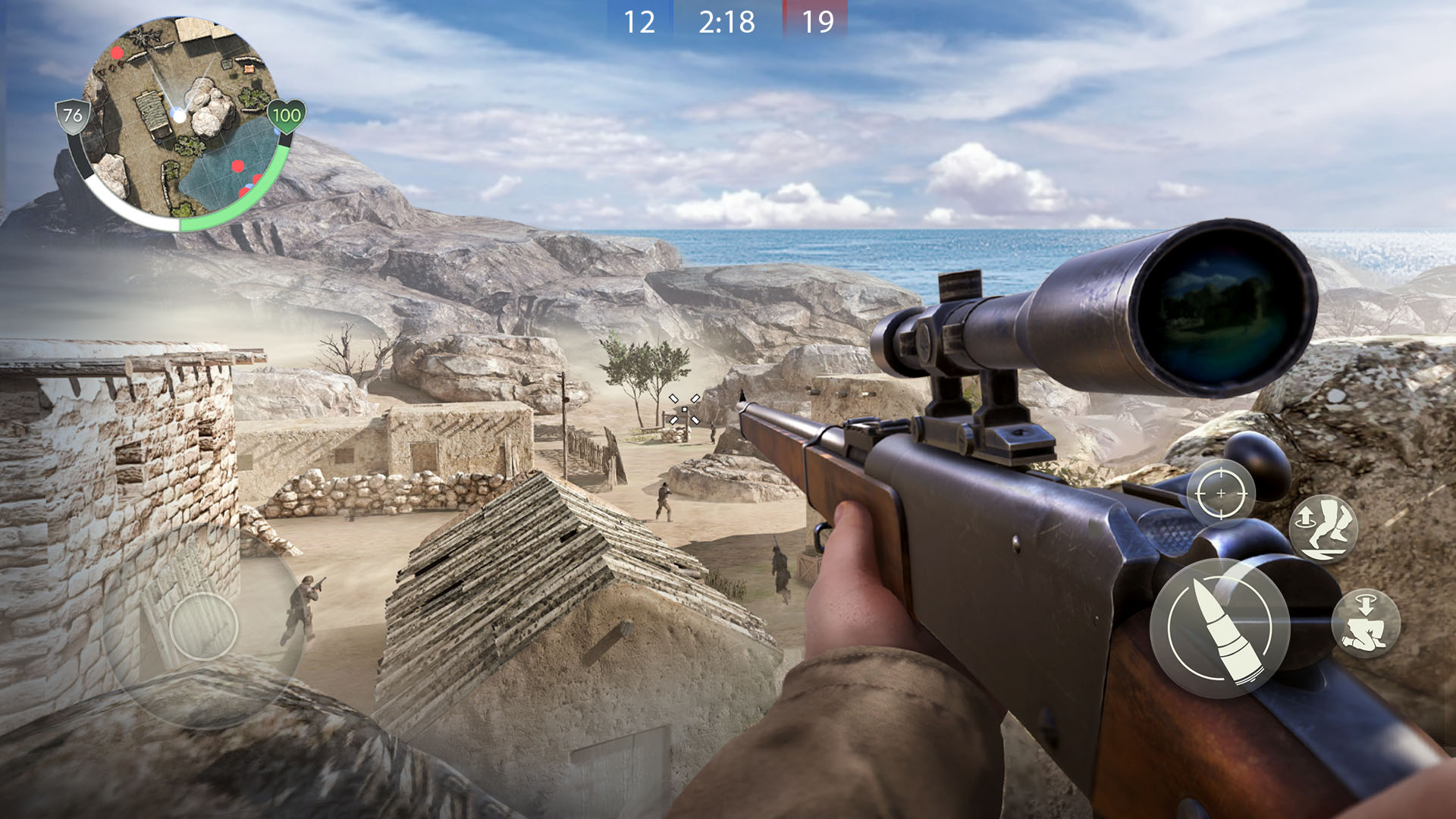 اسکرین شات 1 بازی WW2 Frontline 1942: War Game