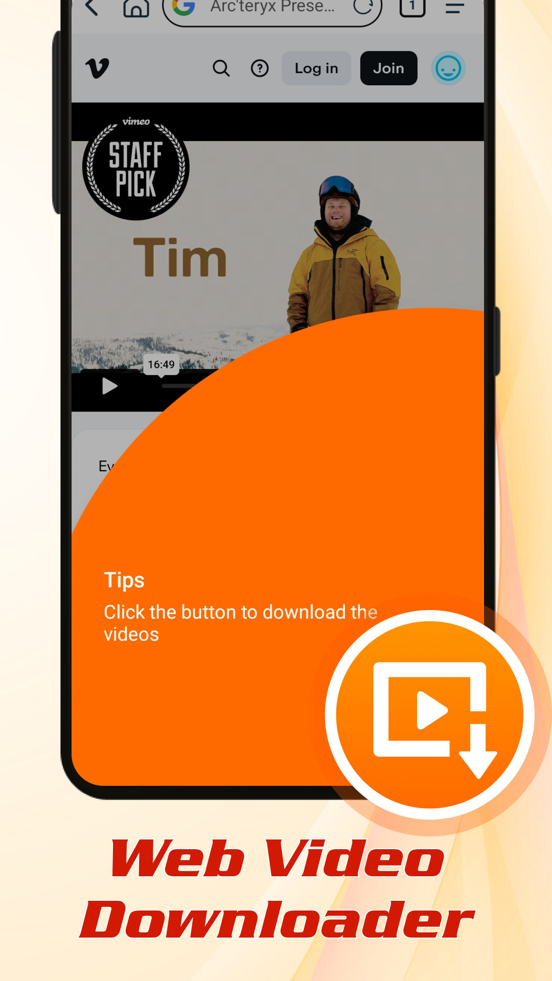 اسکرین شات 3 برنامه Xtra Downloader - Video Player