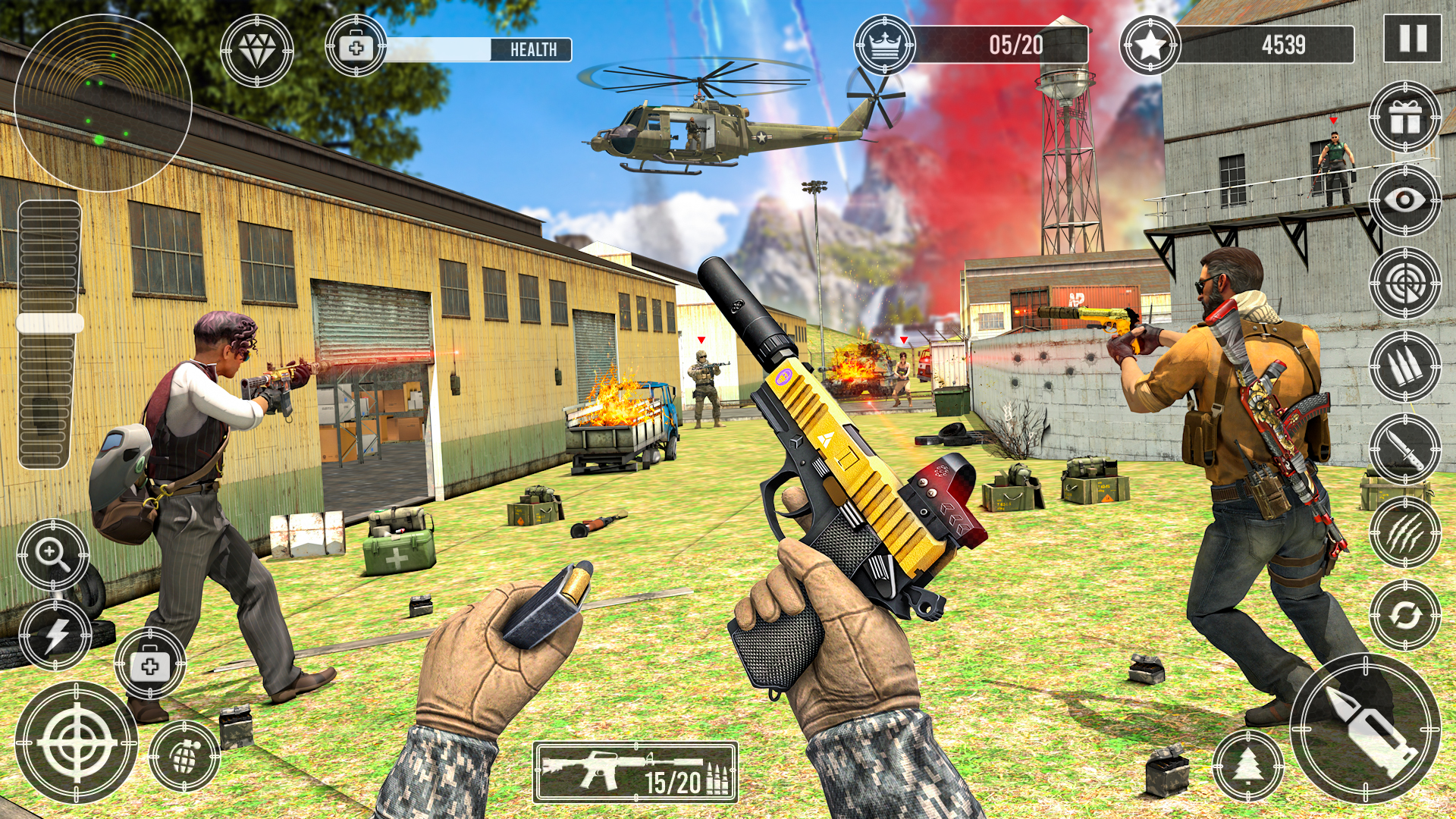 اسکرین شات 3 بازی Army Battle Commando Game