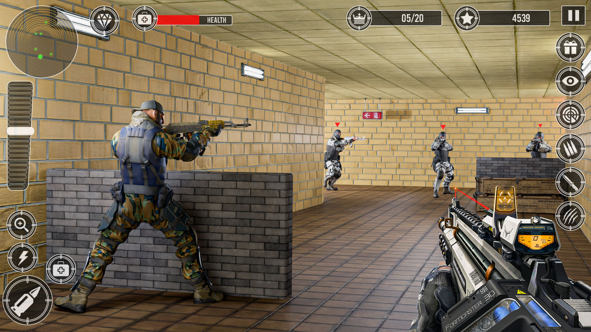 اسکرین شات 1 بازی Army Battle Commando Game