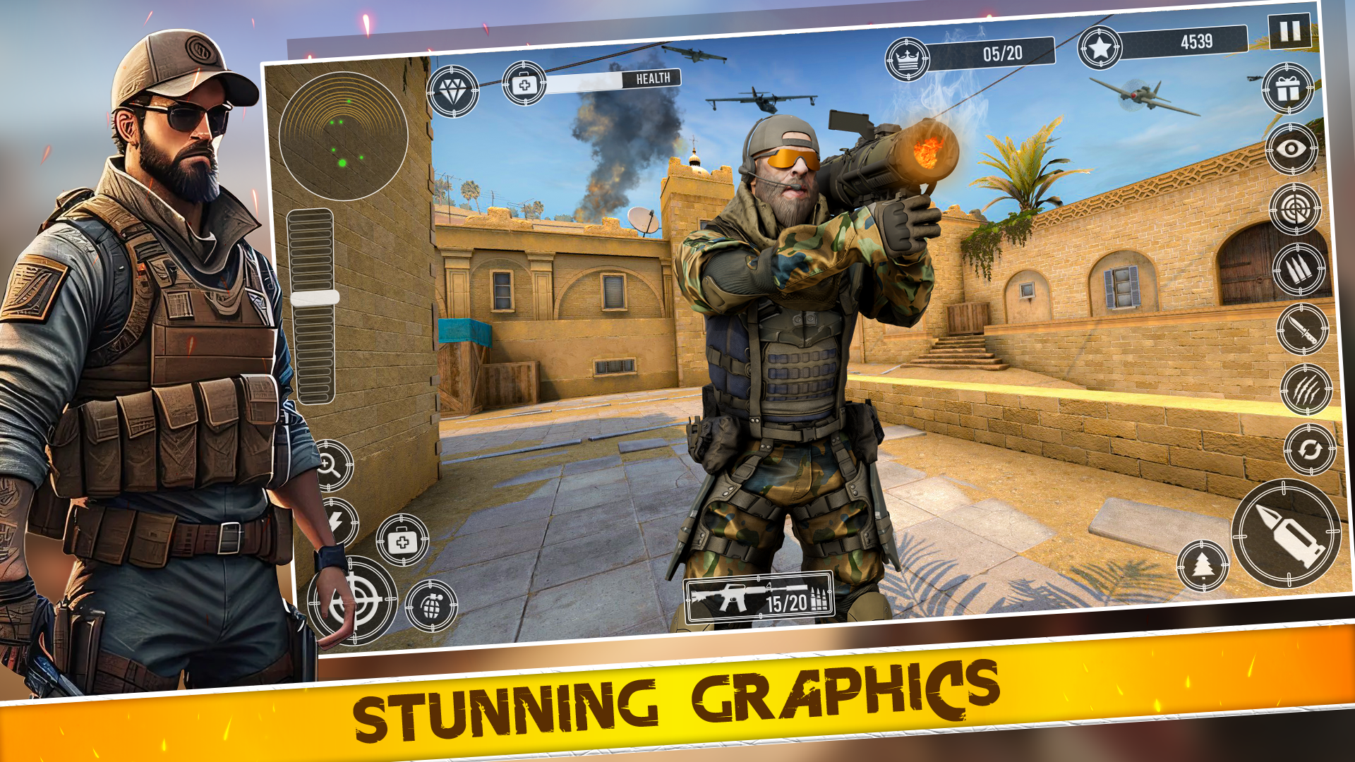 اسکرین شات 7 بازی Army Battle Commando Game