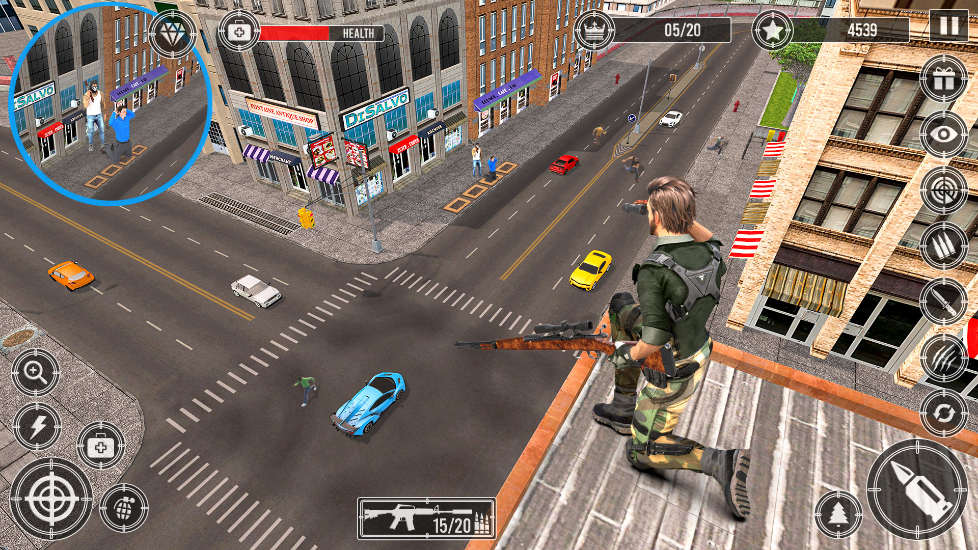 اسکرین شات 6 بازی Army Battle Commando Game