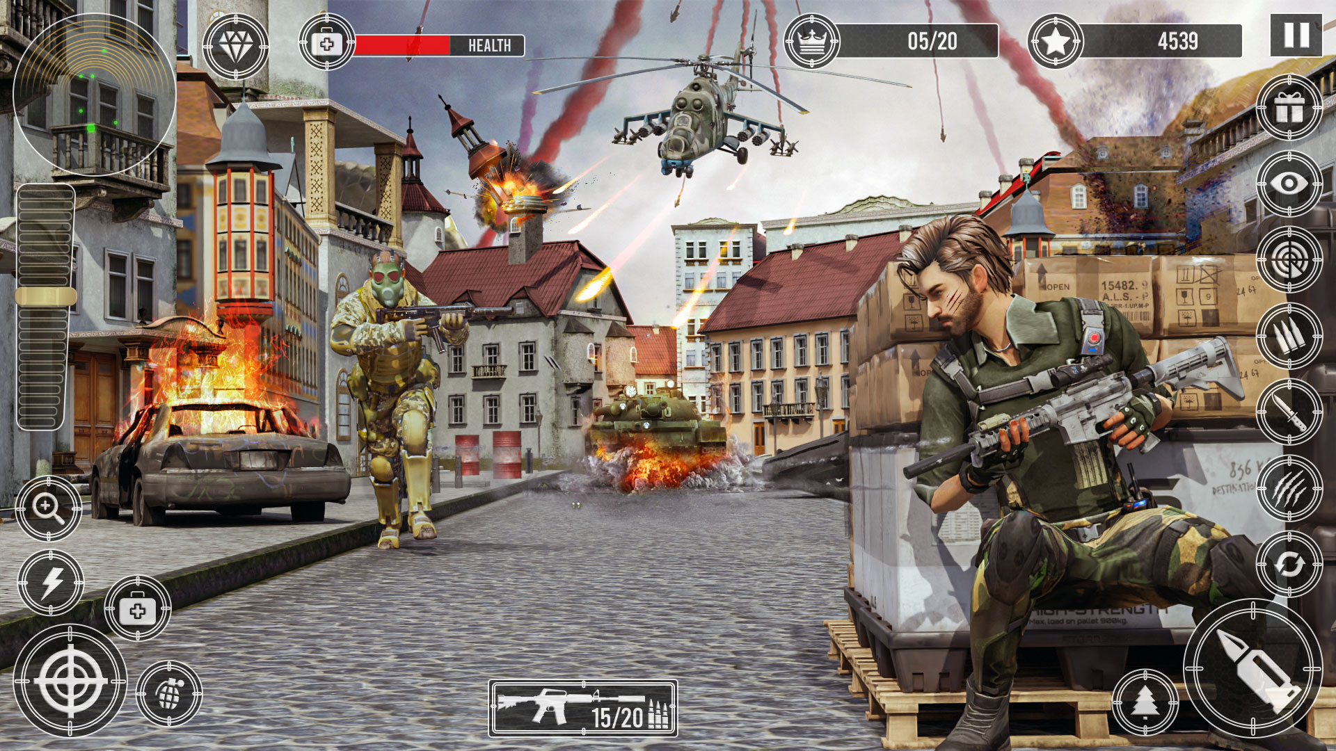اسکرین شات 5 بازی Army Battle Commando Game