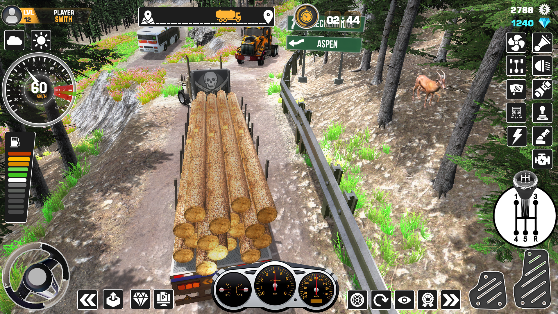 اسکرین شات 3 بازی Truck Simulator Driving Games