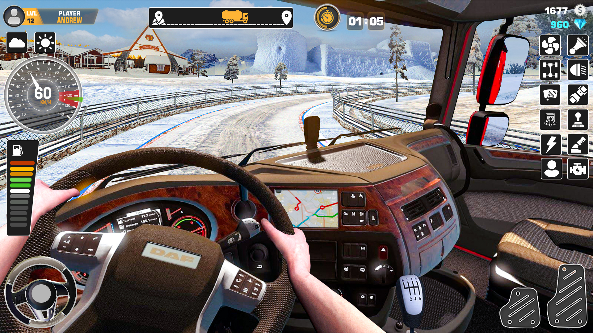 اسکرین شات 4 بازی Truck Simulator Driving Games