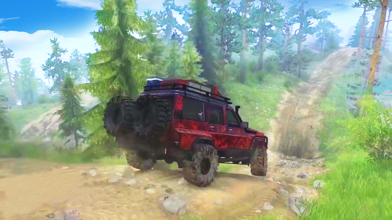 اسکرین شات 4 بازی Offroad 4x4 Rally Racing Game