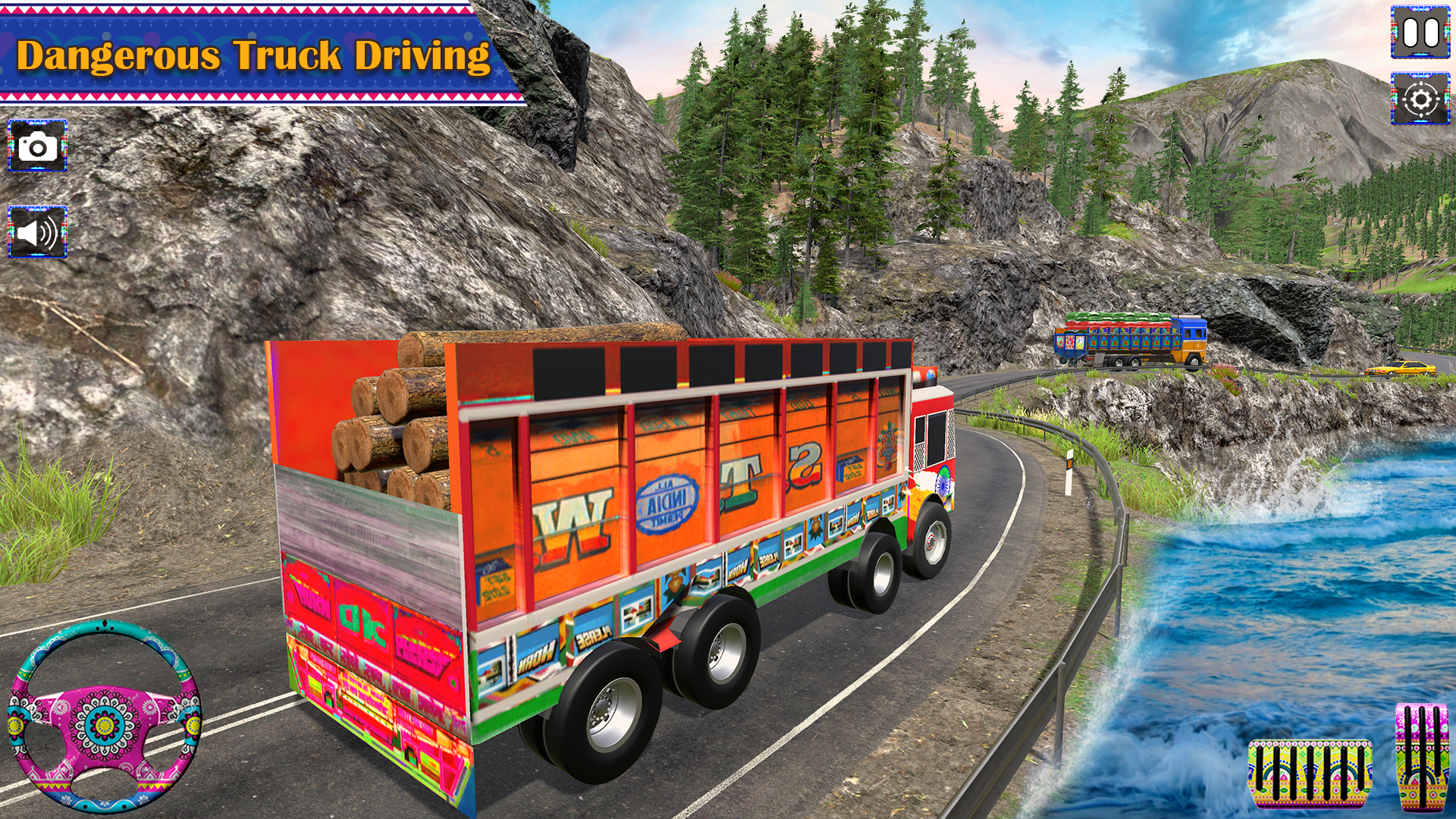 اسکرین شات 6 بازی Offroad Truck Simulator Game