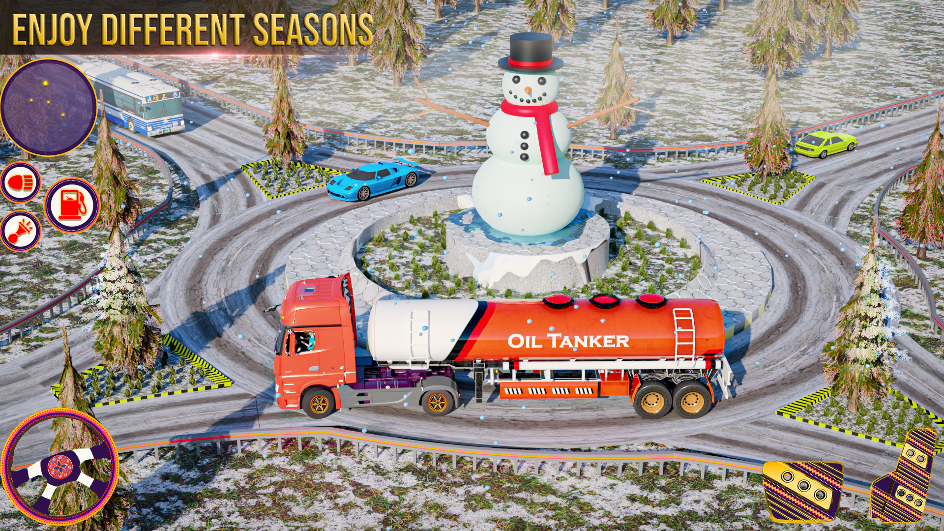 اسکرین شات 3 بازی Pak Truck Driving Games