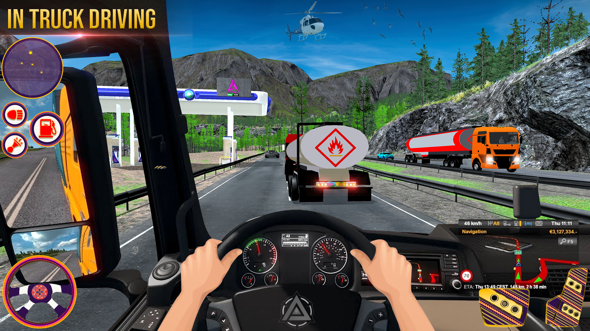 اسکرین شات 2 بازی Pak Truck Driving Games