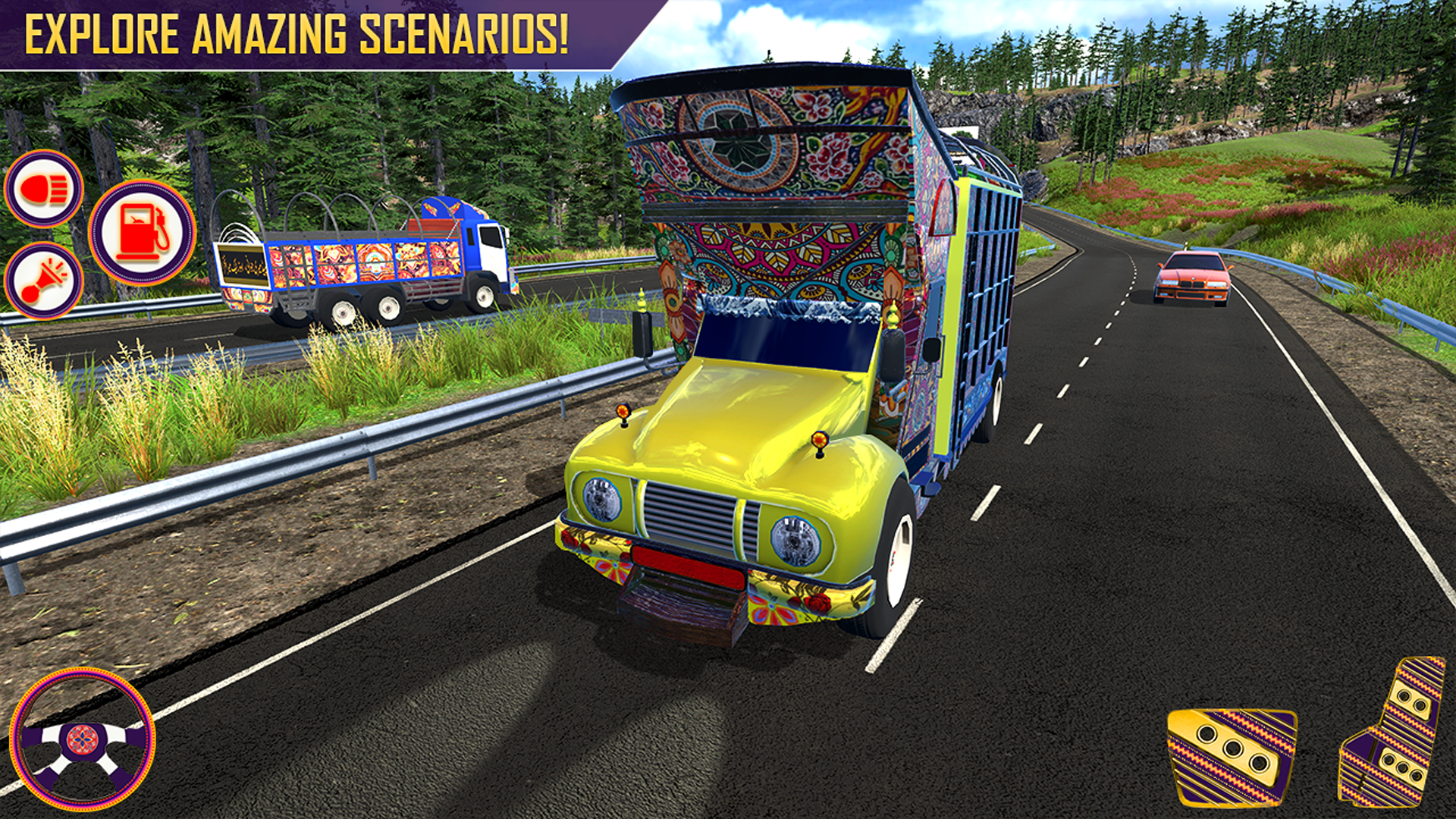 اسکرین شات 4 بازی Pak Truck Driving Games