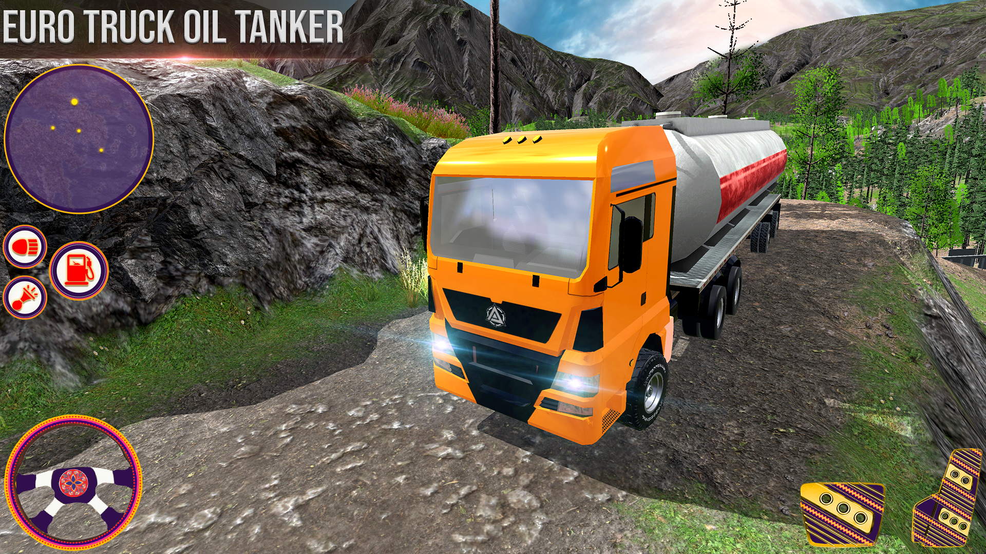اسکرین شات 5 بازی Euro Truck Games 3D Oil Tanker