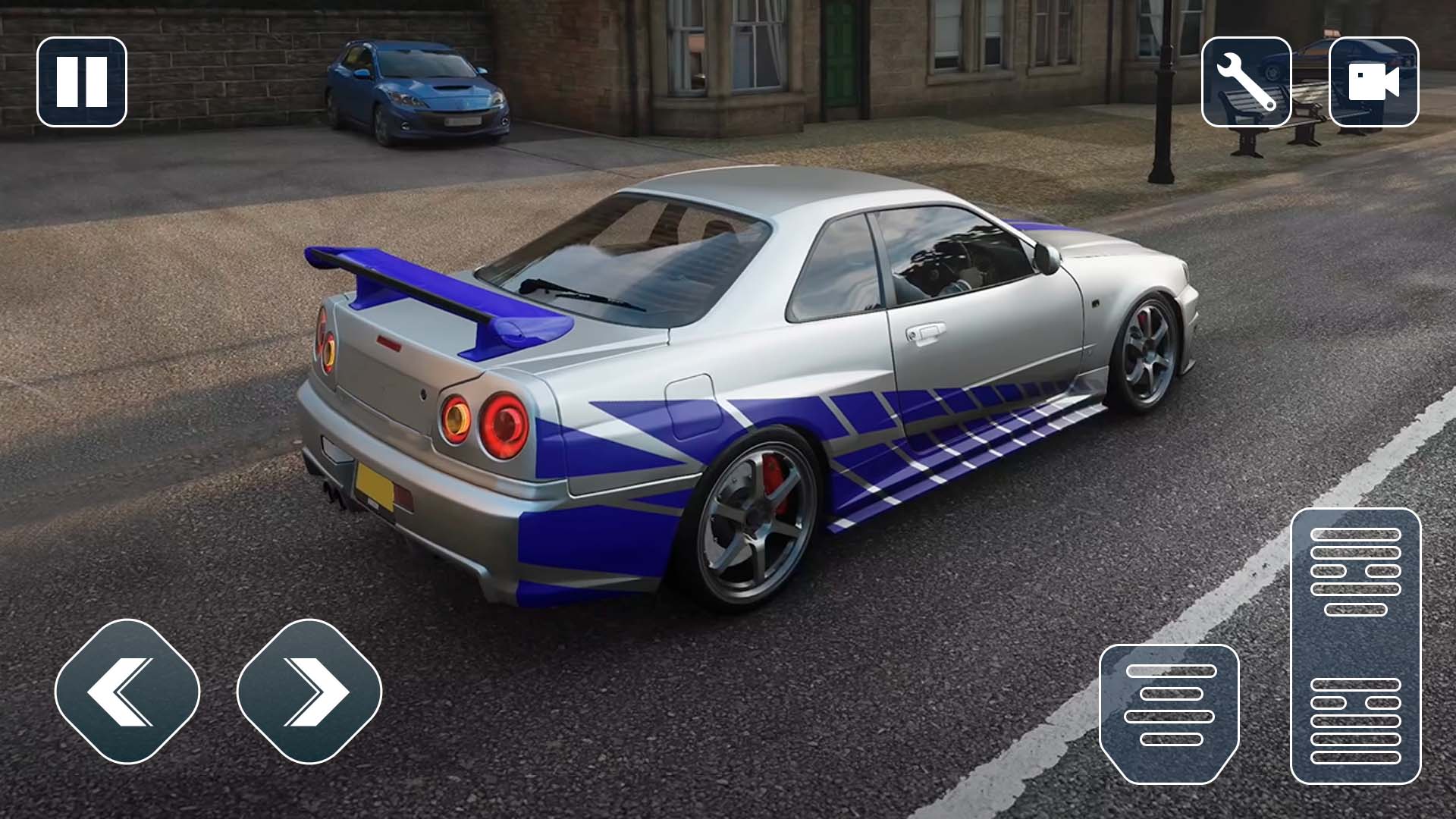 اسکرین شات 3 بازی Sport Car Skyline GT-R Race