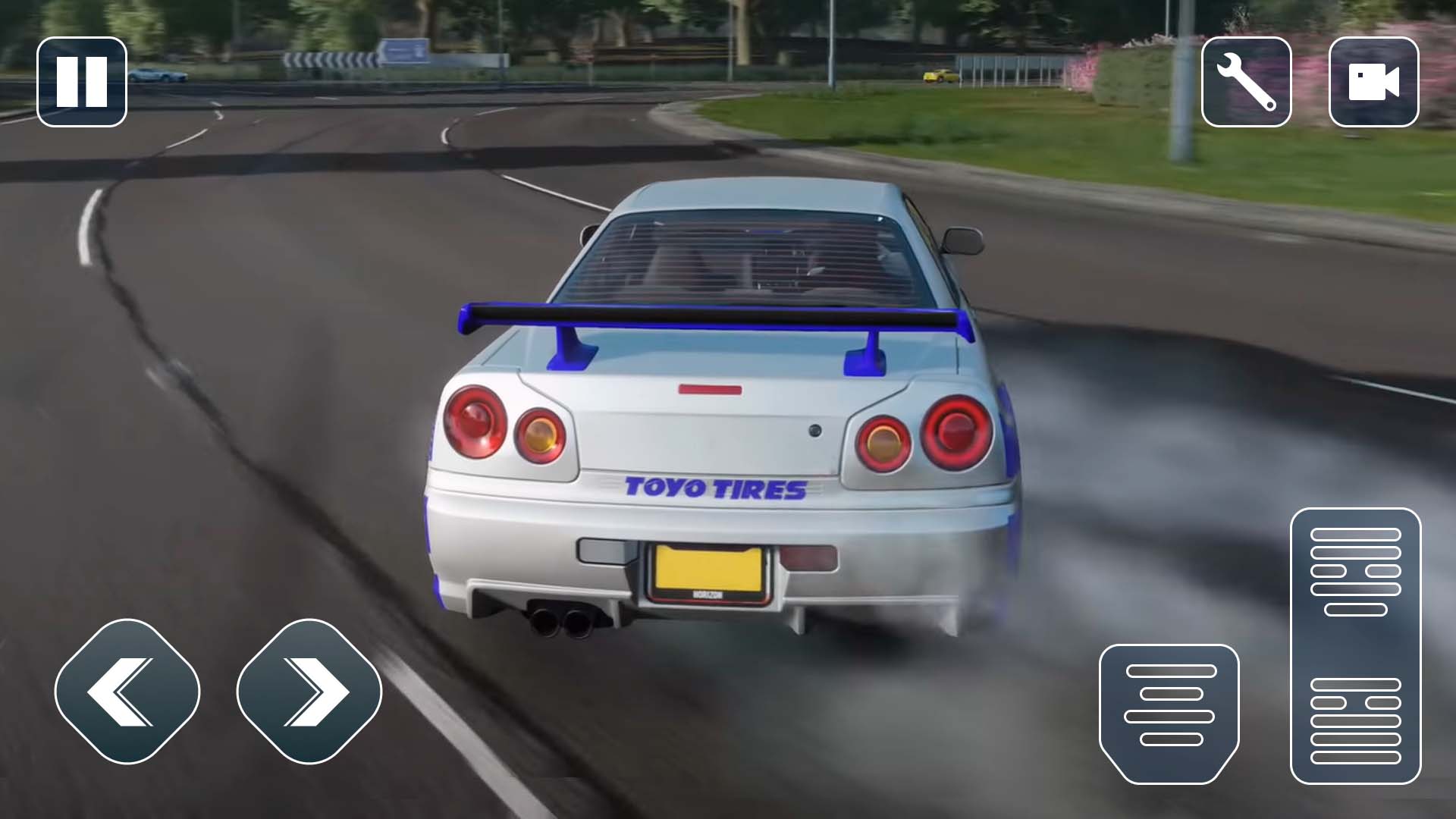 اسکرین شات 1 بازی Sport Car Skyline GT-R Race