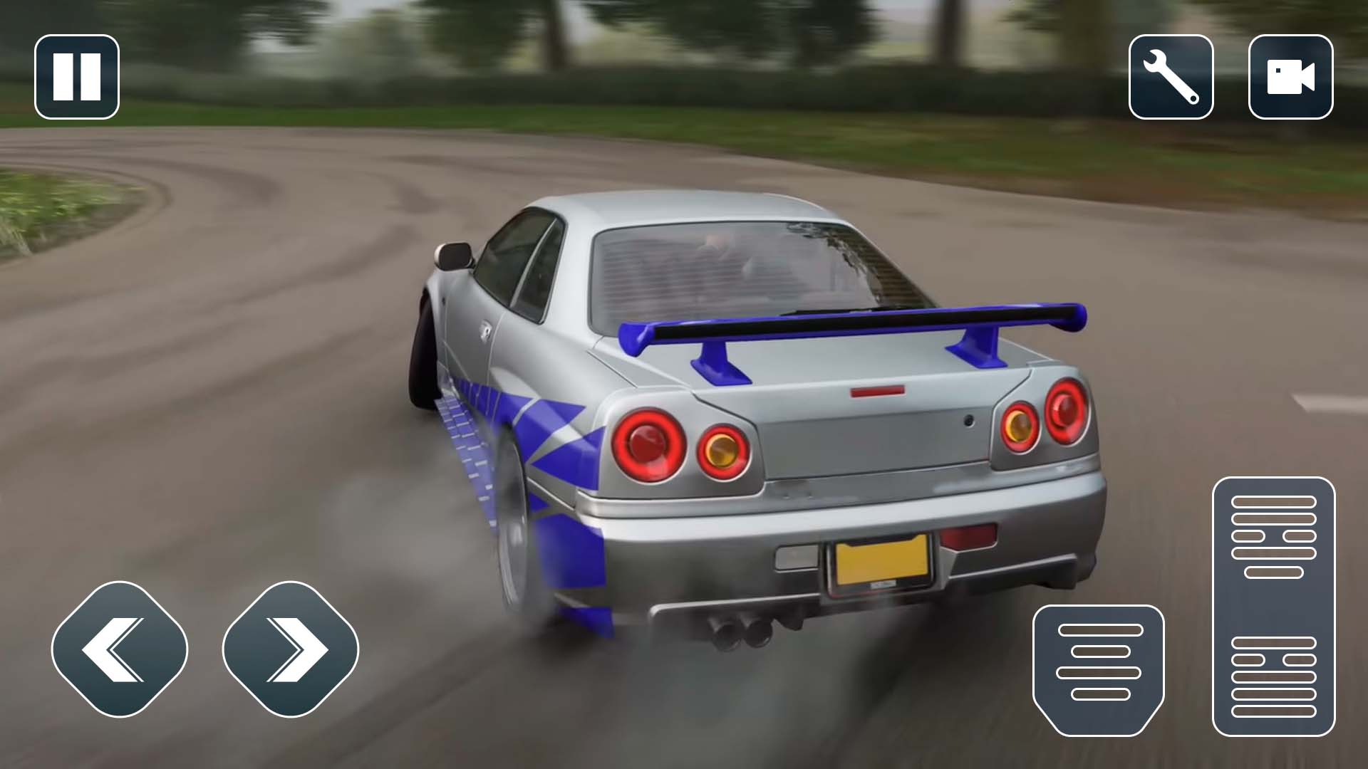 اسکرین شات 4 بازی Sport Car Skyline GT-R Race