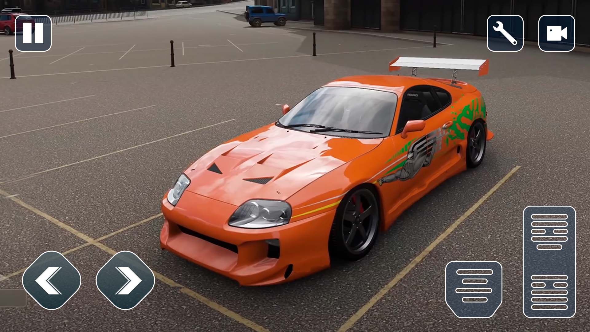 اسکرین شات 4 بازی Fun Race JDM Supra Car Parking