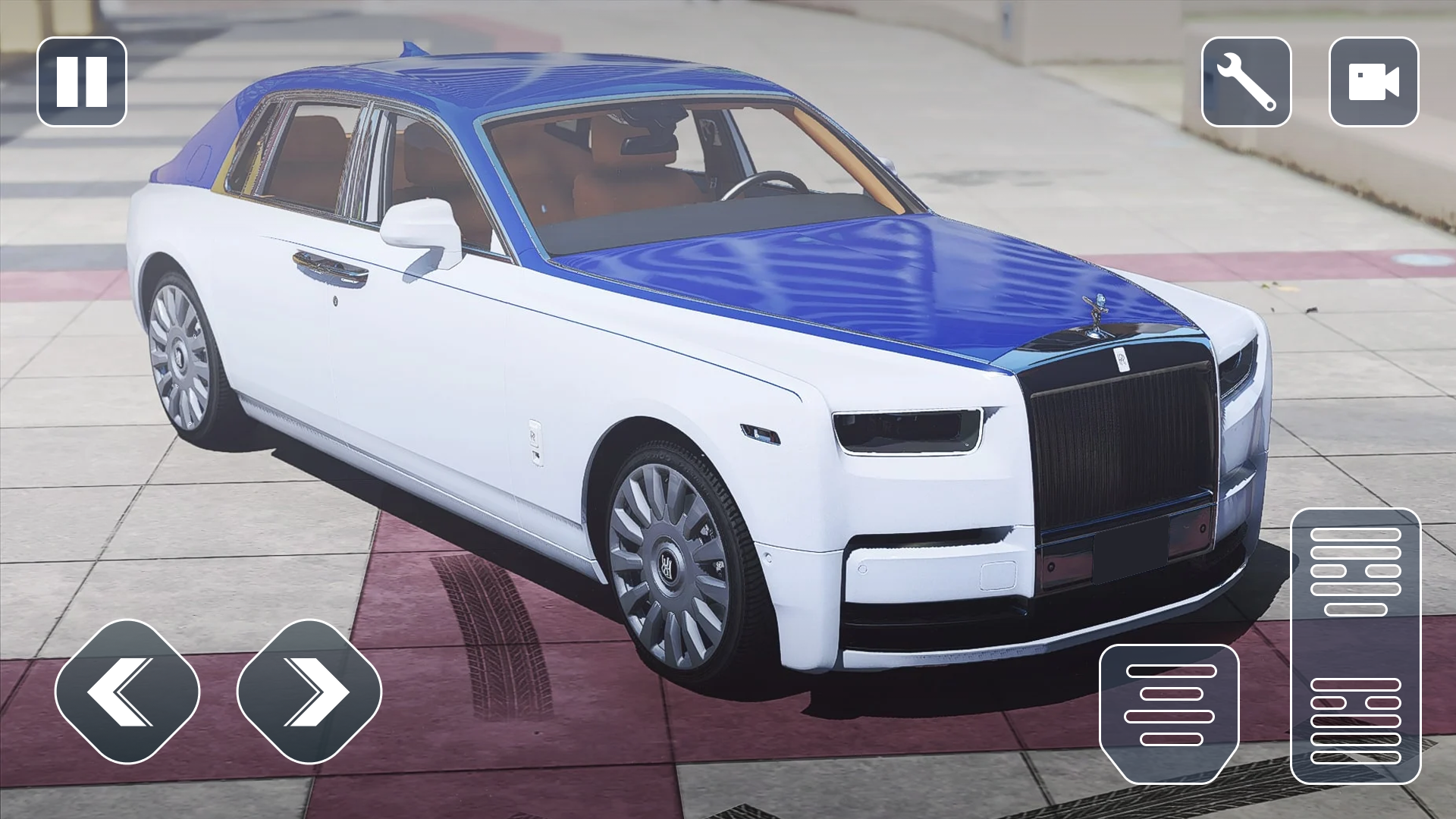 اسکرین شات 3 بازی Car Rolls Royce Race Simulator