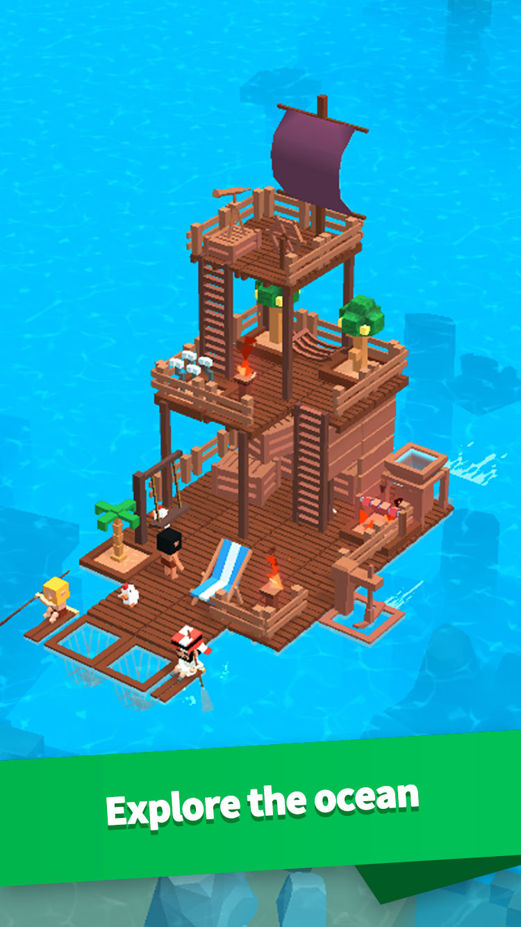 اسکرین شات 6 بازی Idle Arks: Build at Sea