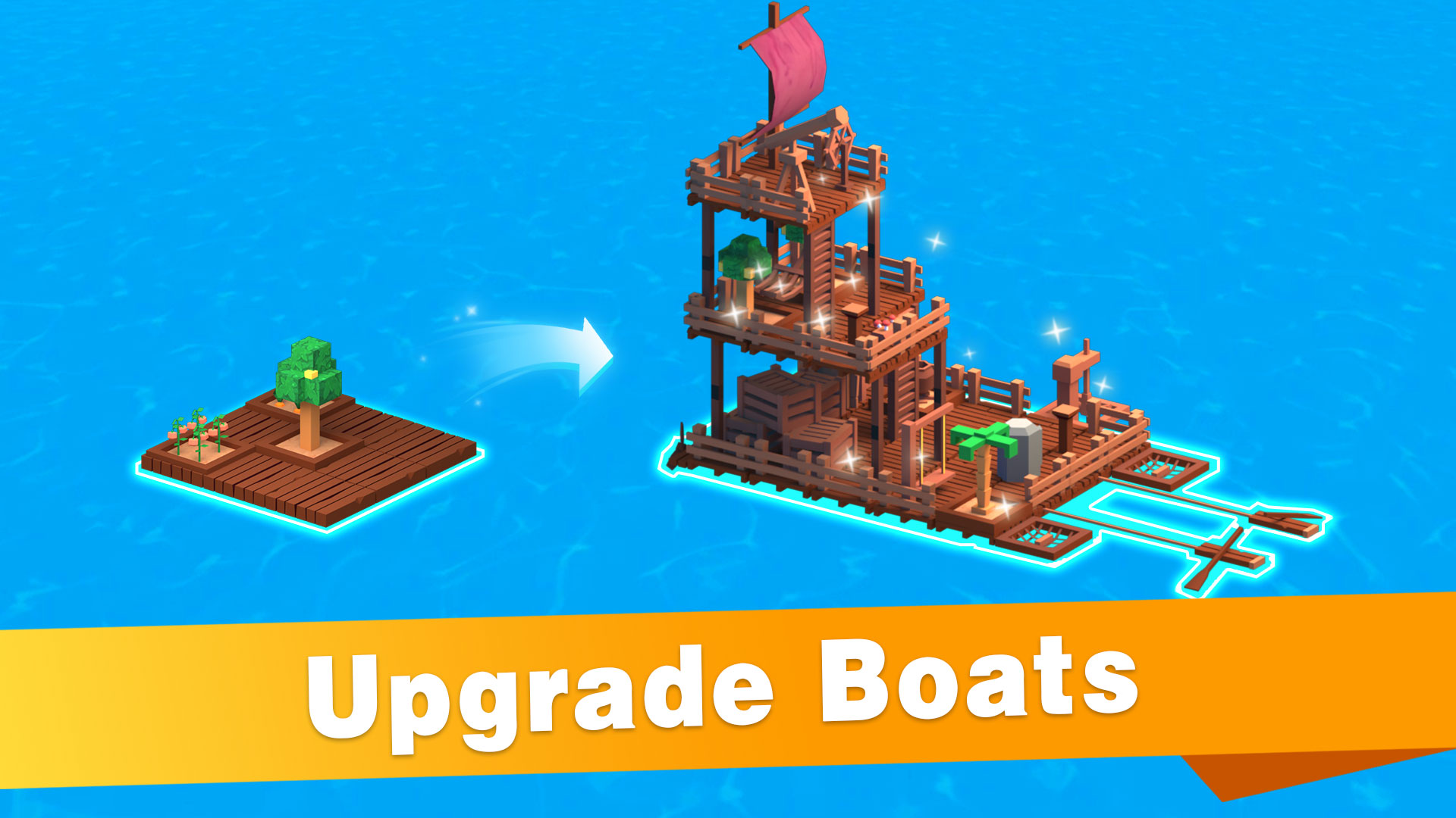 اسکرین شات 2 بازی Idle Arks: Build at Sea