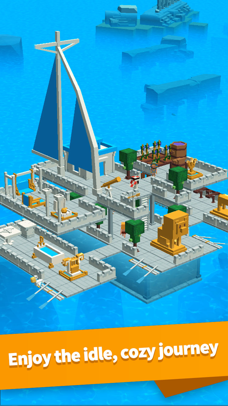 اسکرین شات 5 بازی Idle Arks: Build at Sea