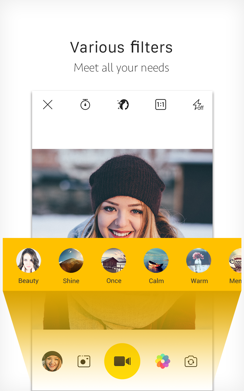 اسکرین شات 3 برنامه V Camera (وی کمرا)