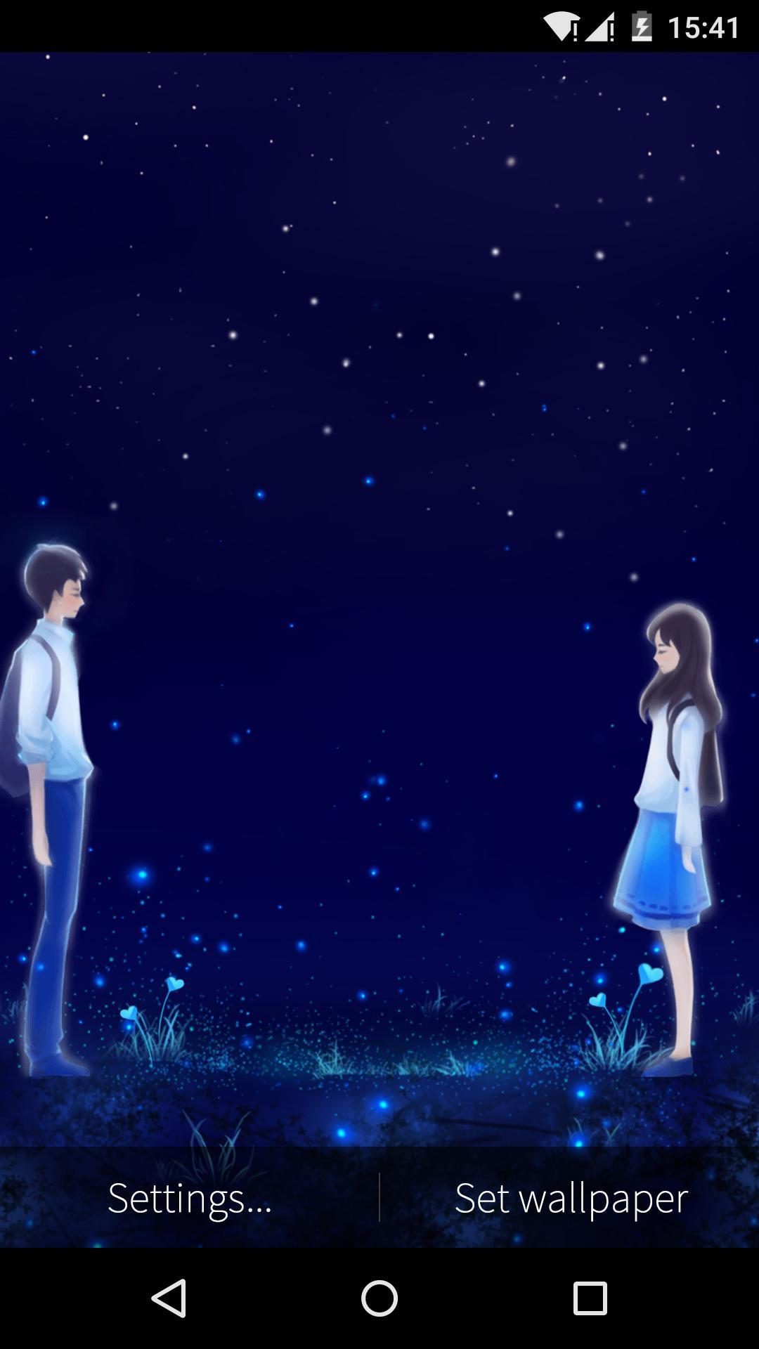 اسکرین شات 2 برنامه Love and Heart Live Wallpaper
