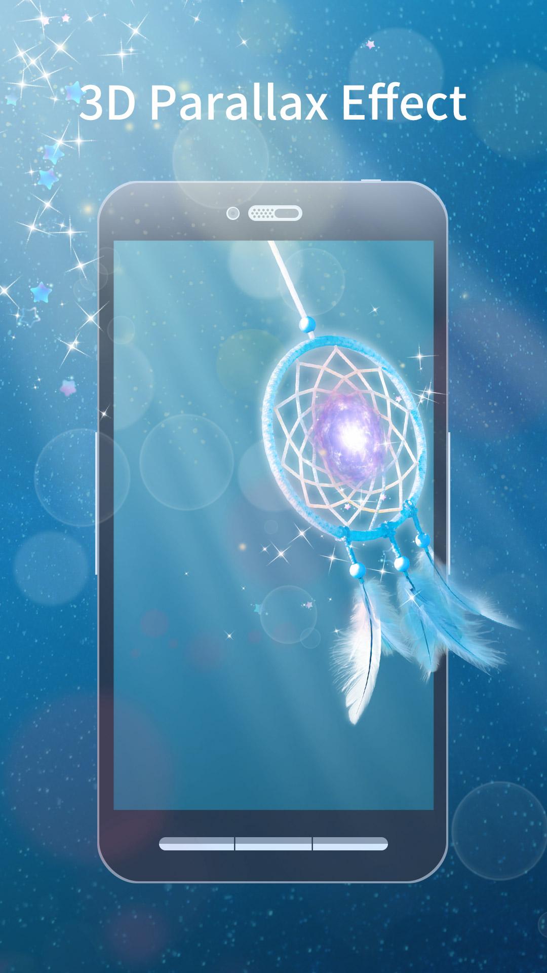 اسکرین شات 1 برنامه 3D Dream Catcher  Wallpaper