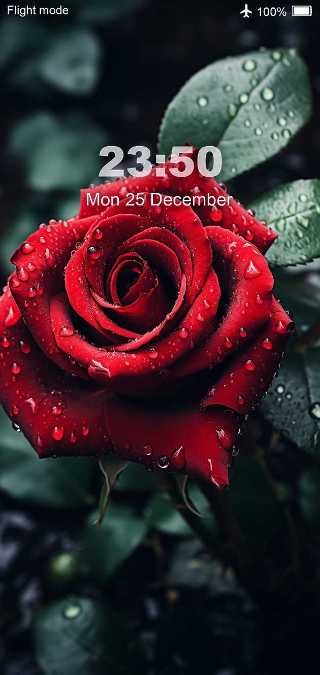 اسکرین شات 2 برنامه Flower Wallpaper 4K