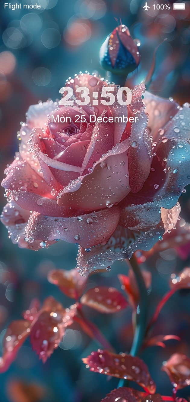 اسکرین شات 4 برنامه Flower Wallpaper 4K