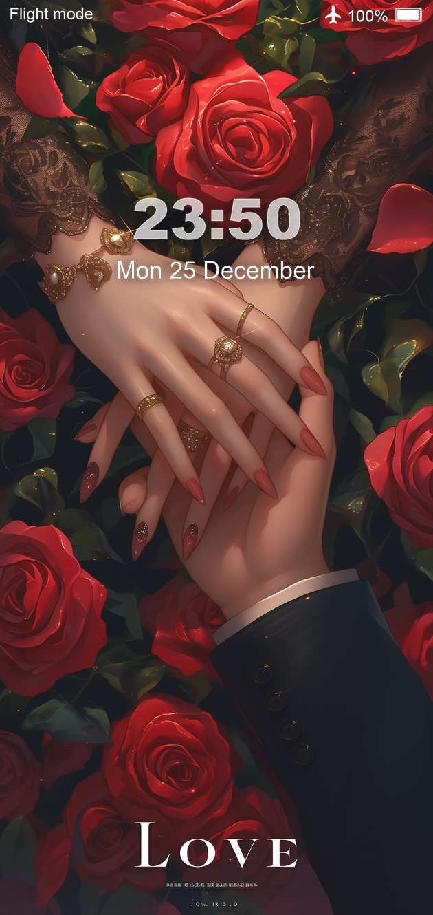 اسکرین شات 7 برنامه Love Wallpapers 4K